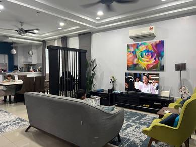 FULLY FURNISHED End Lot Double Storey Terrace @ Bangi Avenue 2