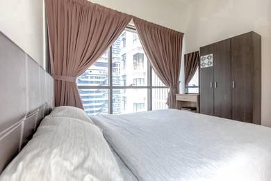 The Elements, Jalan Ampang, 4R3B, Balcony View, Furnish, nx KLCC, DUKE