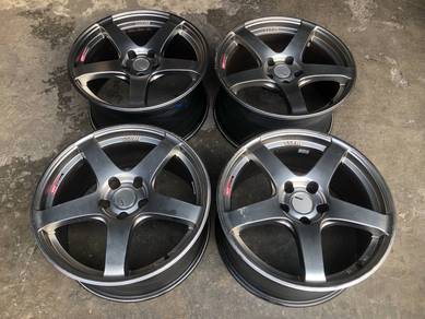 Wheels TANABE SSR GTV01 114x3x5 18" Ori Japan
