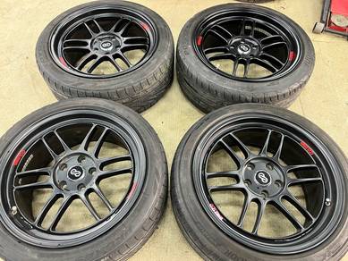 Sport Rim 18 Second Enkei RPF1 Siap Tayar Second
