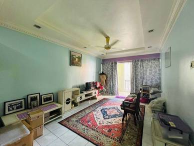 HUGE SIZE, BIG BALCONY Level 1 Anjung Villa Condo, Bandar Baru Sentul