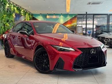 UNREG 2023 Lexus IS300 2.0 F-SPORT MODE BLACK