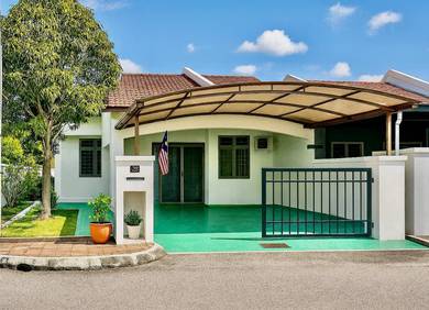 Termurah End Lot Single Storey Terrace Taman Malindo Jalan Kebun