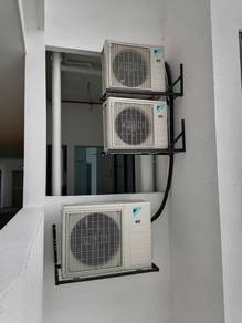 1hp aircond haire panasonic daikin acson york
