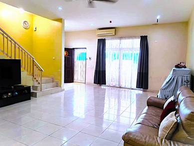 【BIG SPACIOUS 22x75】2 Storey SETIA INDAH Cabinet HOUSE EXTENDED