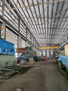 Rawang big factory , high celling , heavy floor loading