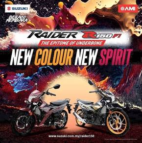 Suzuki Raider FI | Sporty & Jimat Minyak🏍️