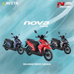 Aveta Nova 125 | Stylish • Jimat Minyak • Selesa