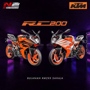 KTM RC200 – Sportbike BERGAYA, READY STOCK‼️