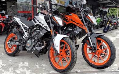 KTM 200 Duke – Motor Sport Bergaya, Bulanan Rendah