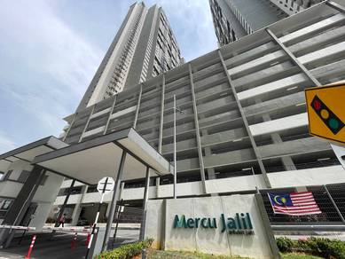 Mercu Jalil 3R 2B + K. Cabinet + Aircond Move in Now /Bukit Jalil