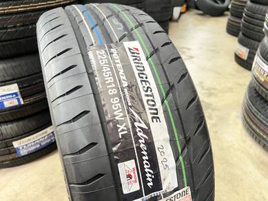 Tayar Baru 225 45 18 Bridgestone Potenza Re004 25