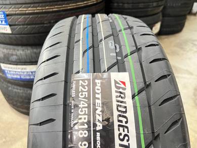 Tayar Baru 225 45 18 Bridgestone Potenza Re004 25