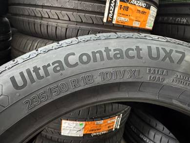 New tyre Continental ux7 new 235/50/18 new 2025