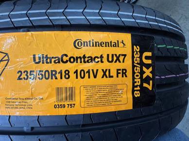 New tyre Continental ux7 new 235/50/18 new 2025