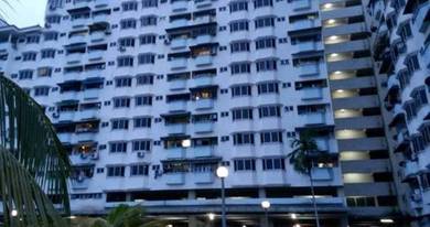 Pangsapuri Seri Gembira 1000sqf Segambut 100%loan Low deposit tittle