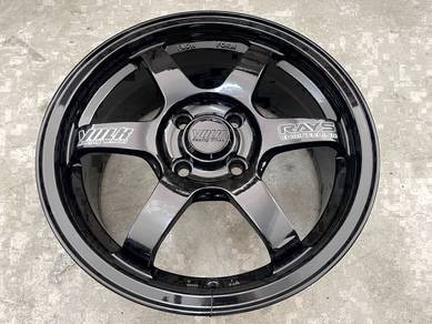 New rim 15x6.5jj volk rays te37 thai myvi bezza