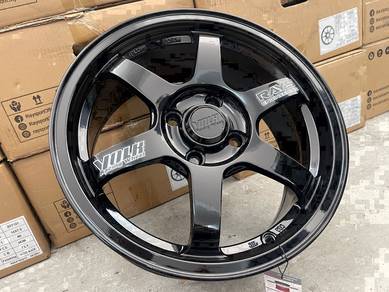 New rim 15x6.5jj volk rays te37 thai myvi bezza