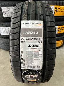 New Marshal mu12 by kumho 225/40/18 2025
