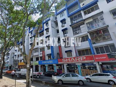 Desa Green Block 5 Jelutong 700sf Corner Unit Well Maintained For Sale