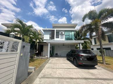 FULLY FURNISH English Style Double Storey Semi D Cahaya Spk Shah Alam