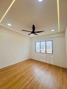 KULAI Indahpura Temenggong Flat Apartment Level 5, Renovated Full Loan