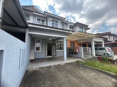 Setia Indah unblock view kitchen extended double storey terrace house