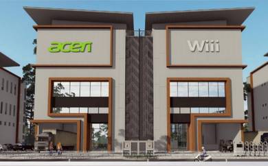 3 Storey New Semi-D Factory Bangi Industrial Park,Kajang ,seksyen 10