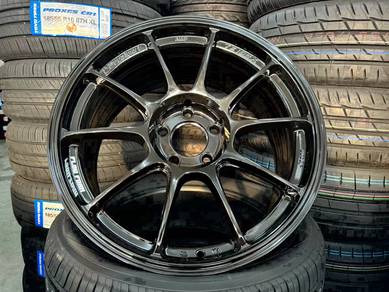 New rim 18x8.5jj wedsport tc105x new flow form