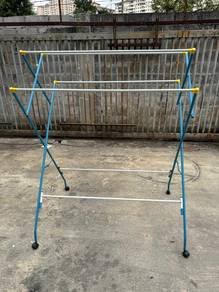 4x5ft Mobile Penyidai Clothes Drying Rack Ampaian