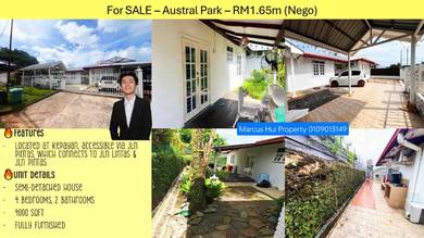 Austral Park • Kepayan • Fully Furnished • 4R2B • SALE
