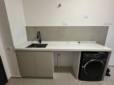 [air-cond , kitchen cabinet , dryer machine] D'quince Residences