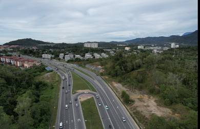 jalan ums sepanggar mainroad for sale