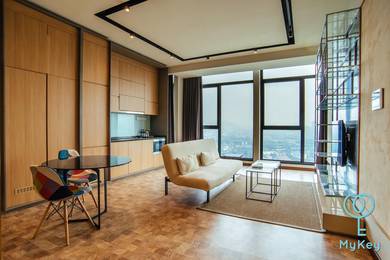 【Fully Furnish】F/H RM1k, Free all fee, 0%entry fully funish free mot
