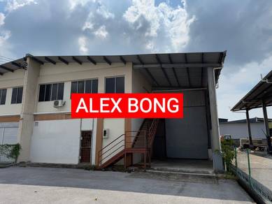 SEMI DETACHED WAREHOUSE/FACTORY FOR RENT At SEJINKAT KUCHING SARAWAK