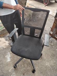 Black Net Back Roller Office Chair TD998