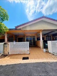 Indera Mahkota 15 * Teres Setingkat Untuk Dijual (Facing Open)