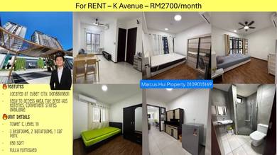 K Avenue • Donggongon • Fully Furnished • 3R2B1C • RENT