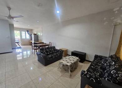 Double Storey Terrace house at Lorong Song Kuching Sarawak 4 bedrooms