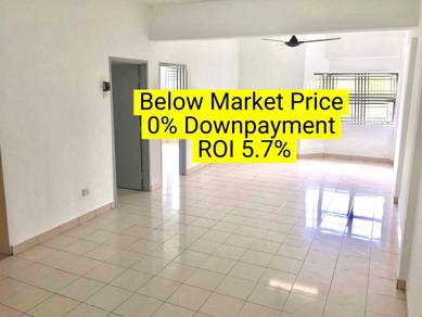 ROI 5.7% 100% LOAN Fortune Court Apartment Kepong Baru Avenue Perdana