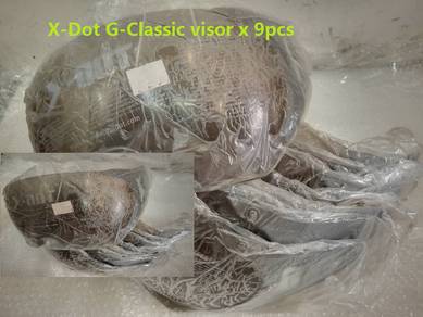 X Dot G-classic visor - Clear stock