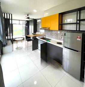 Liberty Arc Studio With Balcony Ampang Near KLCC F/Furnished Washer Tv