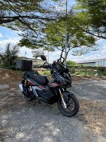 honda adv 160 std full accessories can full loan