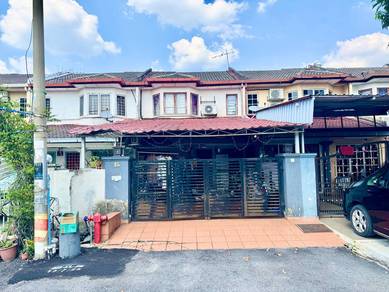 NEAR LRT Pandan Indah Ampang 2 Sty Terrace House