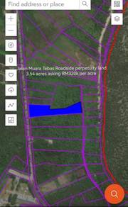 First Lot Freehold Land @ Muara Tebas