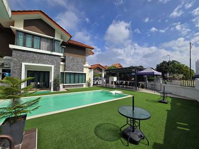 CORNER Ilham Alam Sari Bangi 2 Sty Terrace House With Swimming Pool