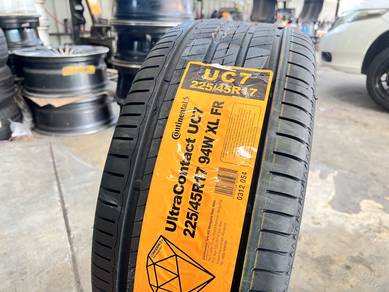 Tayar Baru 225 45 17 Continental Ultracontact UC7