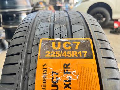 Tayar Baru 225 45 17 Continental Ultracontact UC7