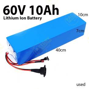 LITHIUM BATTERY 60V bicycle scooter electric bike