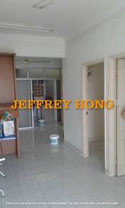 Worth!! BJ Court Condo 700SF Partially Furnished 1CP Bukit Jambul